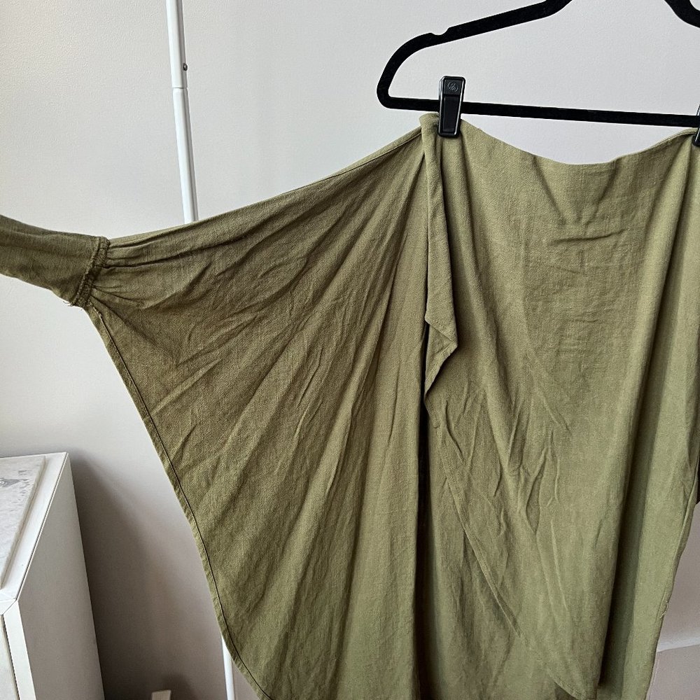 NWT Women's Linen Wrap Skirt - Eye To Eye | Size Small - Picture 8 of 9